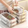 Food Storage Box With Sealed Lid For Kitchen Use Large Capacity Pet Material