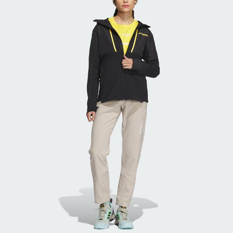 adidas Giacca Softshell Color Block Sport Outdoor Collaborazione X National Geographic Giacche Donna Nero IU2687