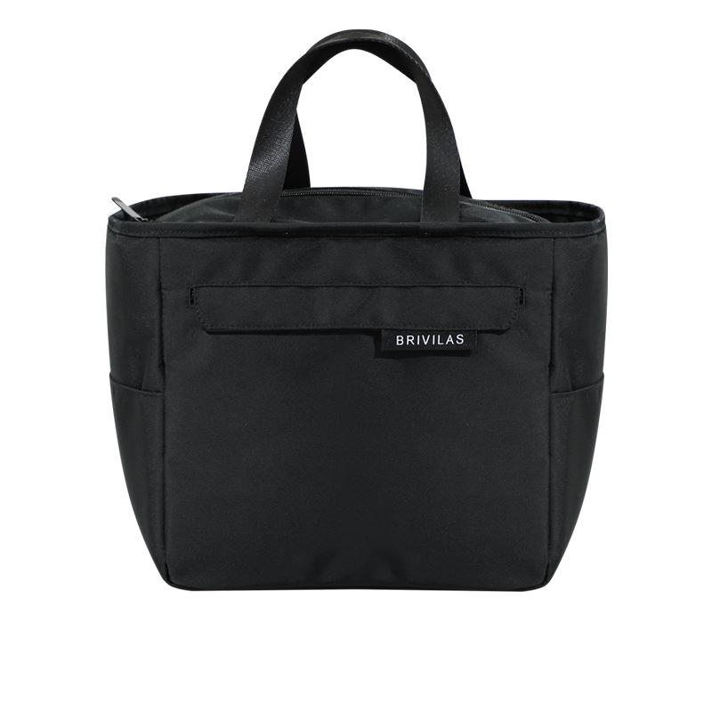 Zipper Thermal Lunch Bag Bento Box Insulated Cooler Tote Bags Picnic Travel Portable Food Storage Container For Women Children