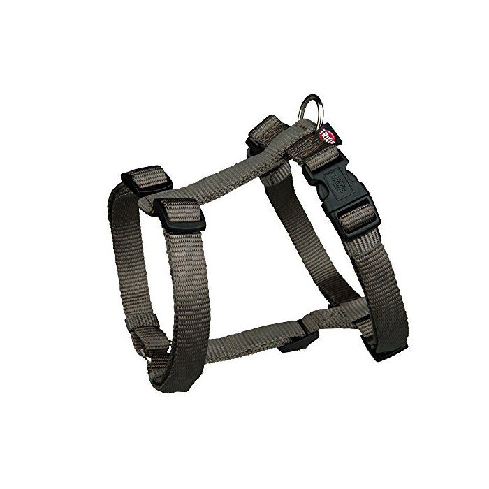 Harness In H for Dog - TRIXIE - Premium - Size S-M - Red - Nylon