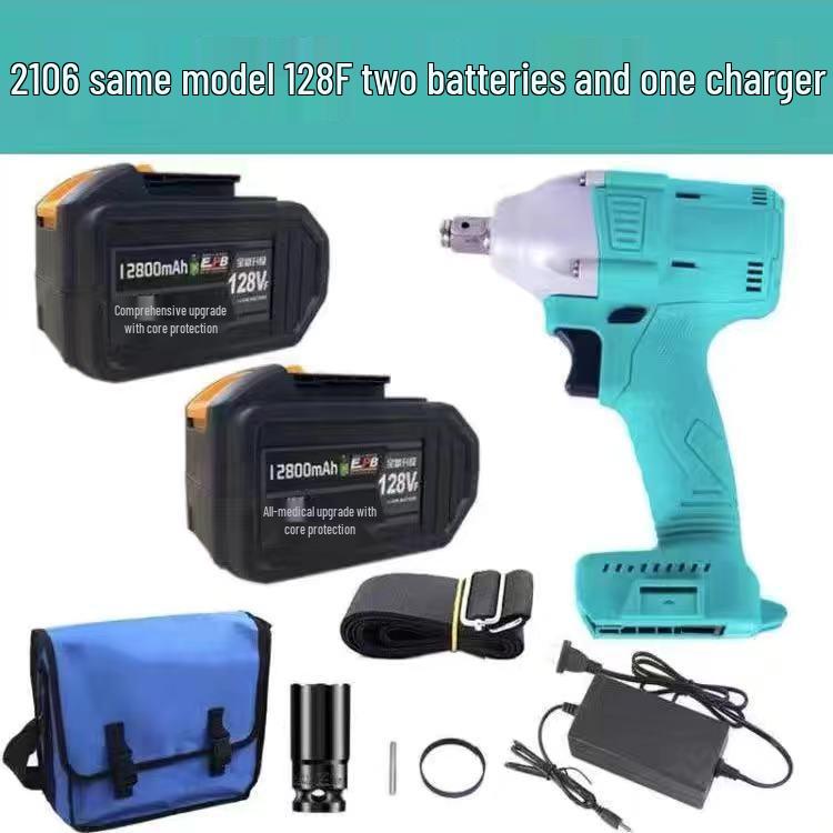 Bürstenlose elektrische Schraubenschlüssel für die Holzbearbeitung: Hohes Drehmoment Schlagbohrwerkzeug, Nur Gerät