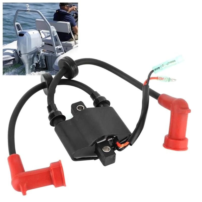 Upgraded 6F5-85570-13 Ignition for Outboard F9.9/13.5/15/20/25HP/40HP Easy Installation Quality-palstics Made Compact-