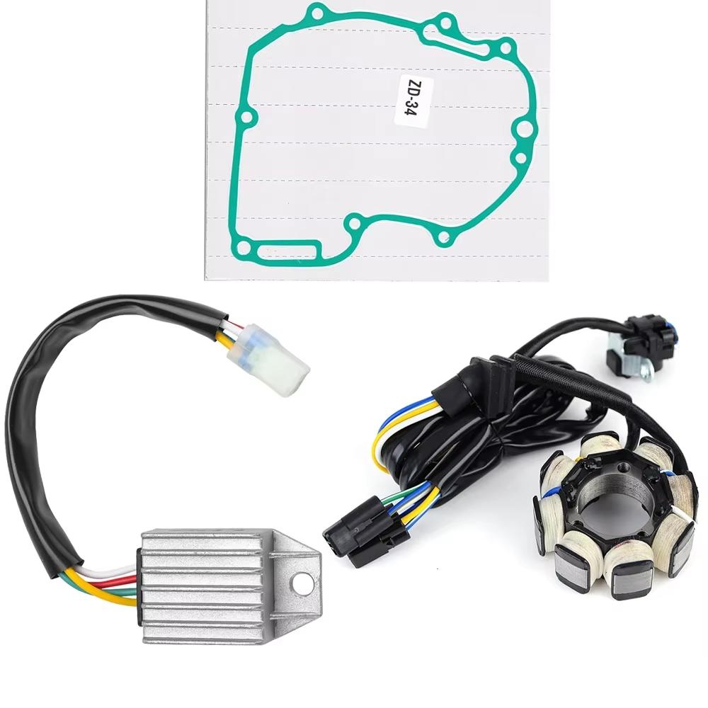 CRF250 CRF250X Stator Coil Regulator rectifier For Honda CRF 250 250X 2004-2019 2018 2017 2016 2015 2014 2013 2012 with Gasket