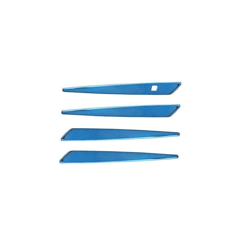 For Hyundai Elantra 2021-2024 Blue Titanium Exterior Side Door Handle Cover Trim