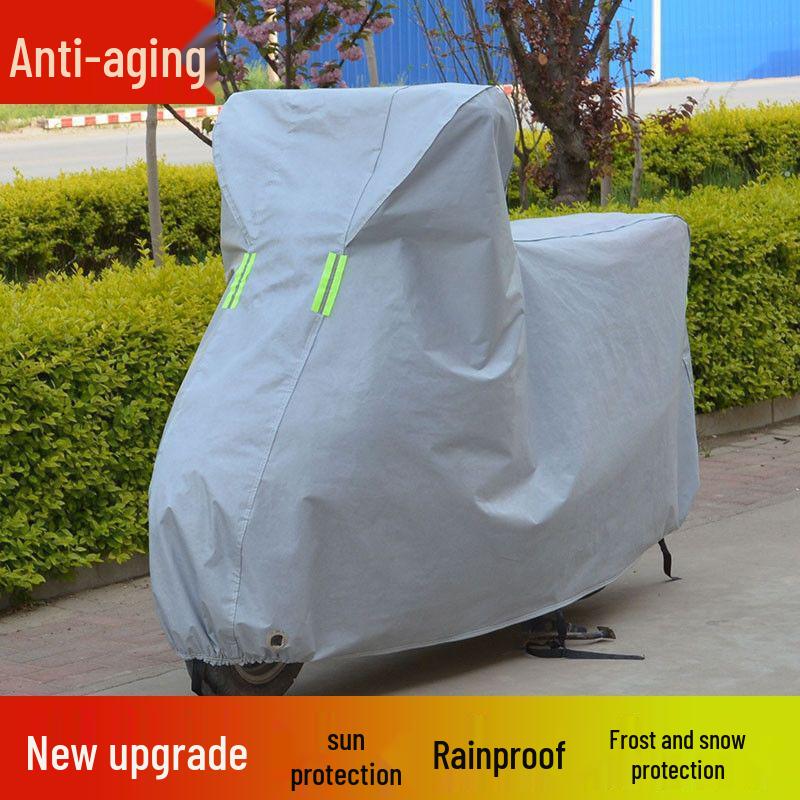 All-Season Thickened Rainproof Motorcycle & Scooter Cover with Sun & Dust Protection Small