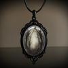 Gothic Raven Forest Pendant Necklace With Alloy Material For Fashionistas