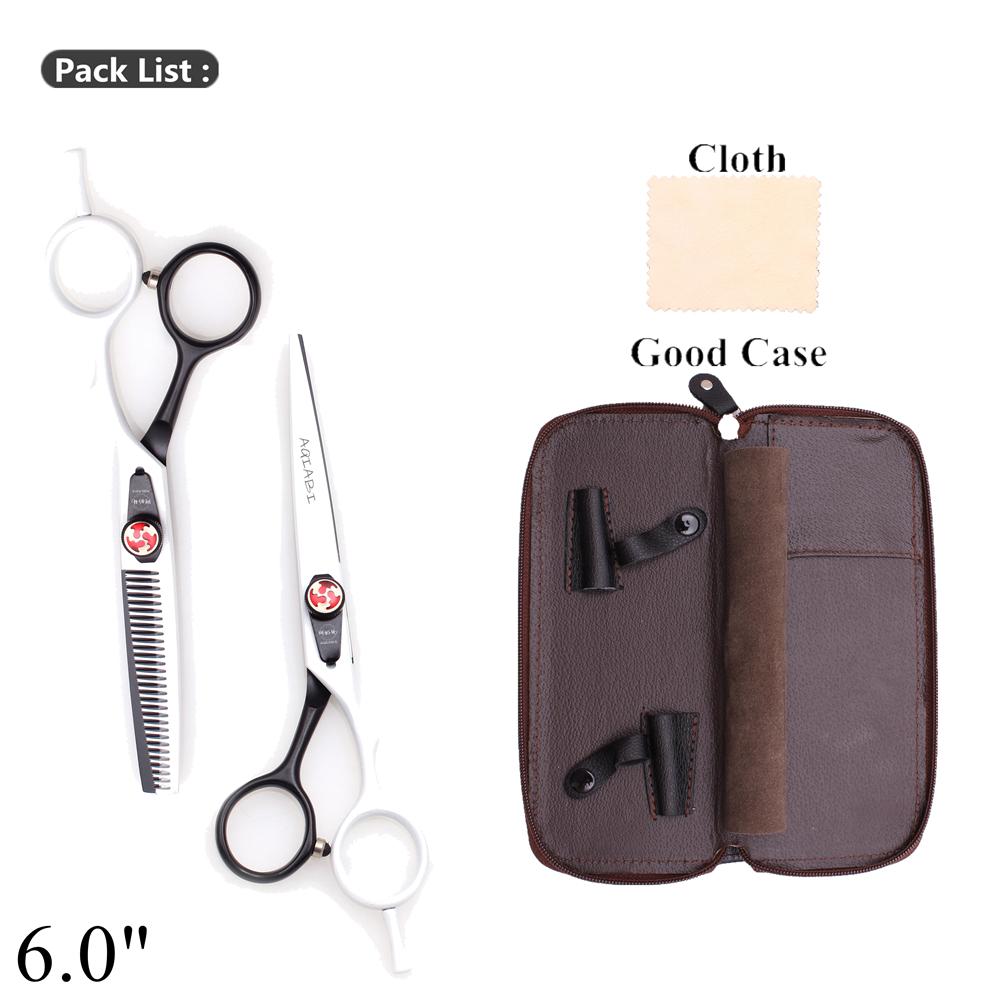 Hair Scissors Professional 5.5" 6.0" Aqiabi Thinning Scissors Shop Hair Cutting Scissors Haircut Shears A1018