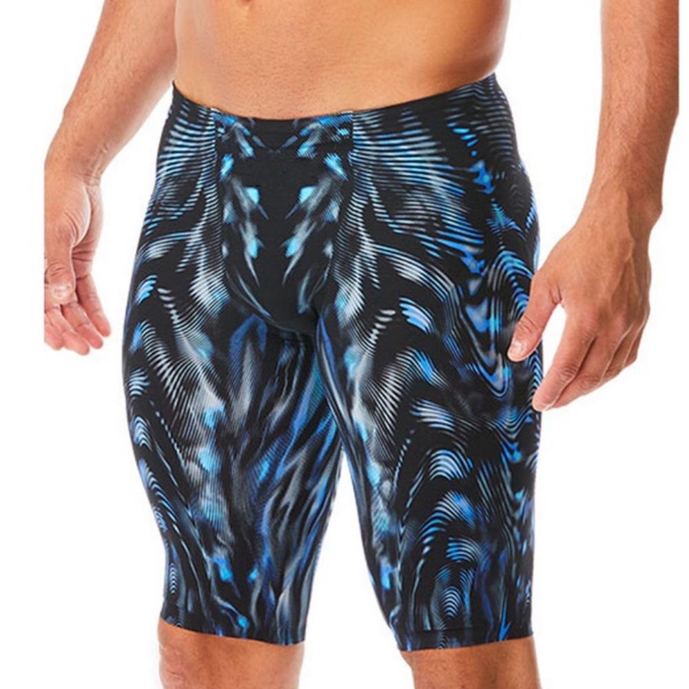 Costume da bagno uomo professionale impermeabile ad asciugatura rapida pantaloni da spiaggia comodi traspiranti costume da bagno sportivo lungo pantaloni per sorgenti termali