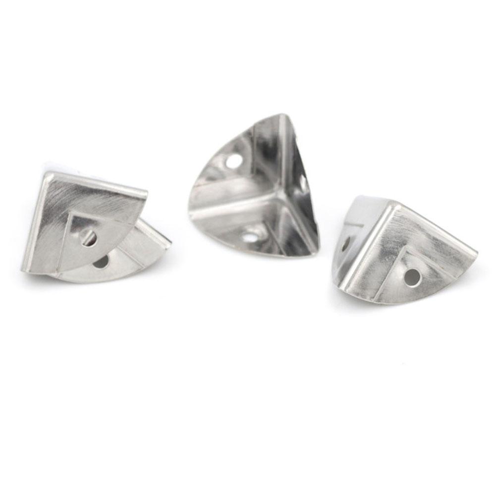 4/8/12 SZT rogów bagażowych Retro żelazne narożniki Ochrona narożników drewnianych Pudełek Drewnianych Do Dekoracji Mebli Pudełek na Biżuterię Stołów