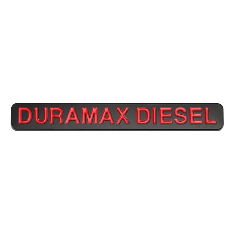 

1Pc 3D Duramax Diesel Metal Emblems Badges Car Stickers чёрный