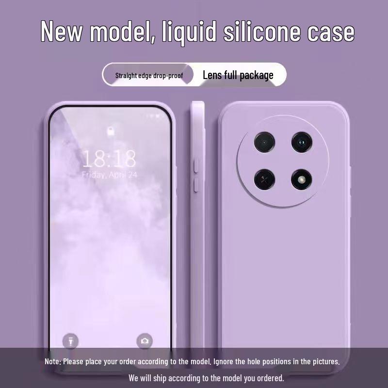 Huawei Enjoy 70 Pro Case: Solid Color, Full Coverage, Anti-Drop Silicone Soft Edge