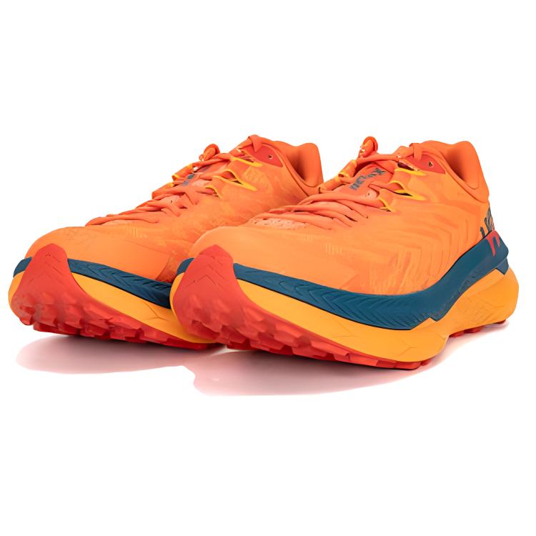 HOKA One One Tecton X Comfortable Shock Absorbing Durable Low Top Running Shoes Unisex Running Shoes Yellow Orange 1138471-RYPB
