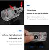 RSXE2 1 Pair For TOYOTA 4RUNNER (2014-2022) Car LED Door Welcome Warning Light Projector Ghost Shadow Lamps Laser Emblem Logo Lights