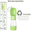 Tragbare Hundewasserflasche Hund Katze Gesundheit Futterwasser Spender Reise Outdoor Futter Napf Wasserspender für Dropshipping
