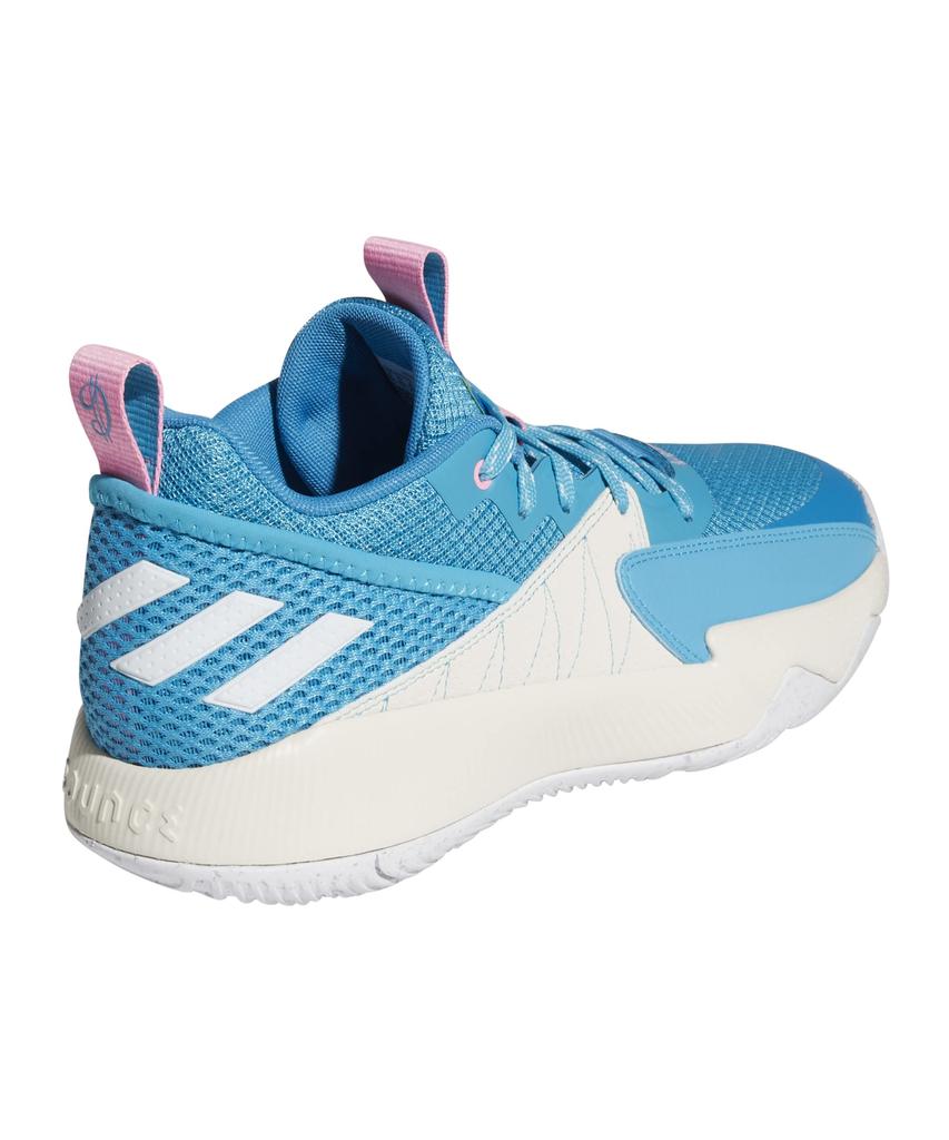 Adidas Dame Extply LPX02 Basketball Signal Cyan Size Cm 2.0 Shoes, Cyan/Footwear White/Shock (GV9587), 24.5