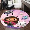 1pc Gaby's Bubble House2 Design Printed Area Round Carpet for Bedroom Living Room Home Decor Rugs Mat Non Slip Mat Rug for Bedside