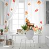Autumn Plant Truck Pumpkin Maple Leaf Village Blackout Curtains For Living Room Bedroom Window Treatment Blinds Drapes
