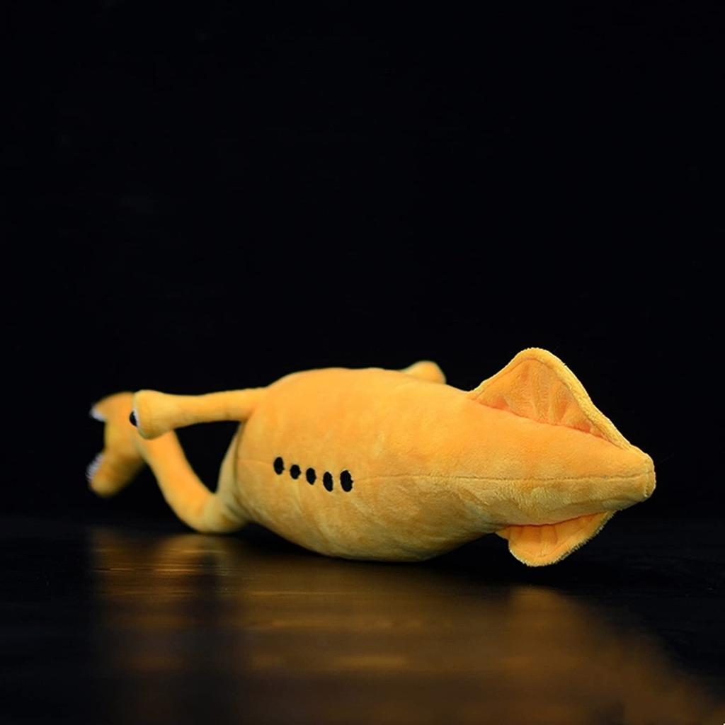 ZHONGXIN MADE Realistic Cambrian Ancient Creature Tullimonstrum Plush Toy 60cm Cute Cambrian Tully Monster Stuffed Animal Model Stuffed Toy Boy Girl