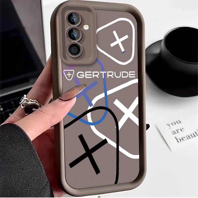 

Fashion G-Gertrudes Case for Samsung Galaxy A53 A50 A50S A36 5G A35 A30 A26 A24 A23 A22 A20 A16 A15 A14 A13 4G A06 M55 5G Cover Galaxy A10S M01S