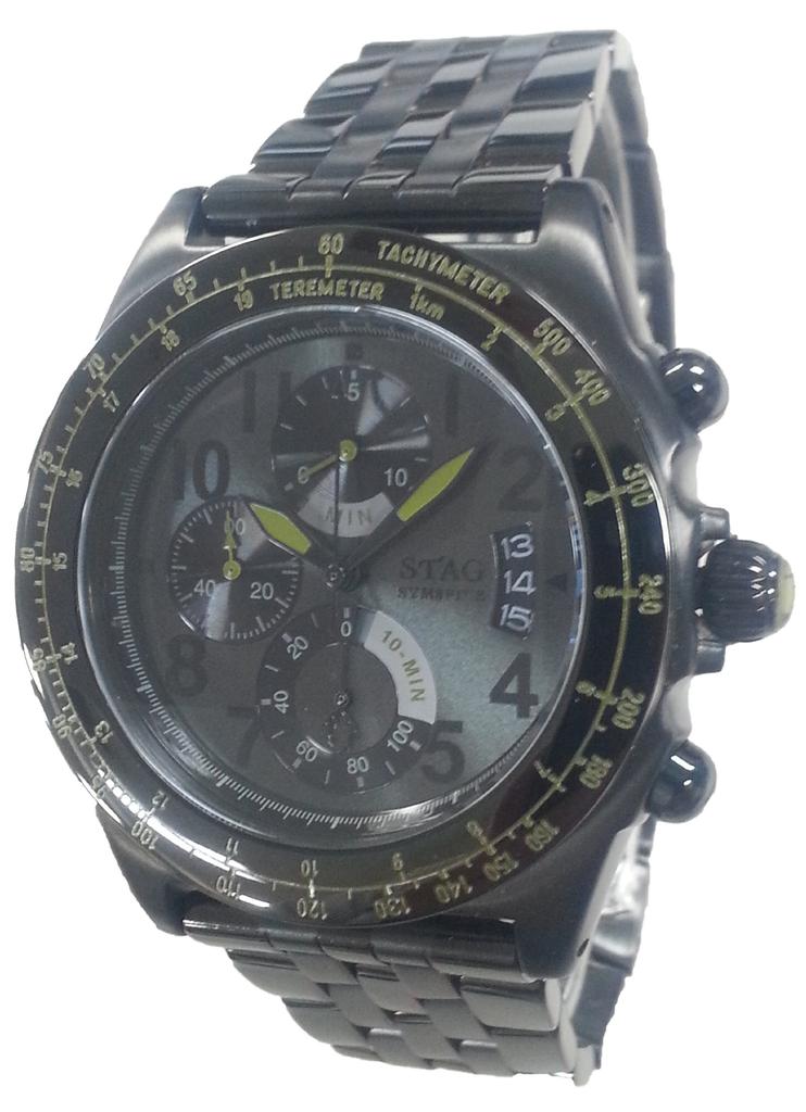 Stag Watch STG007B2 Black