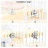 Functional Wooden Hamster House Desk Platform Pet Stand Toy Station Board Pet Products Hamster Cage Golden Bear Toy Supplies