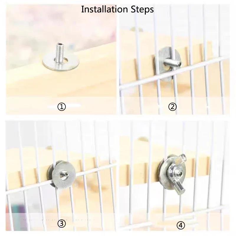Functional Wooden Hamster House Desk Platform Pet Stand Toy Station Board Pet Products Hamster Cage Golden Bear Toy Supplies