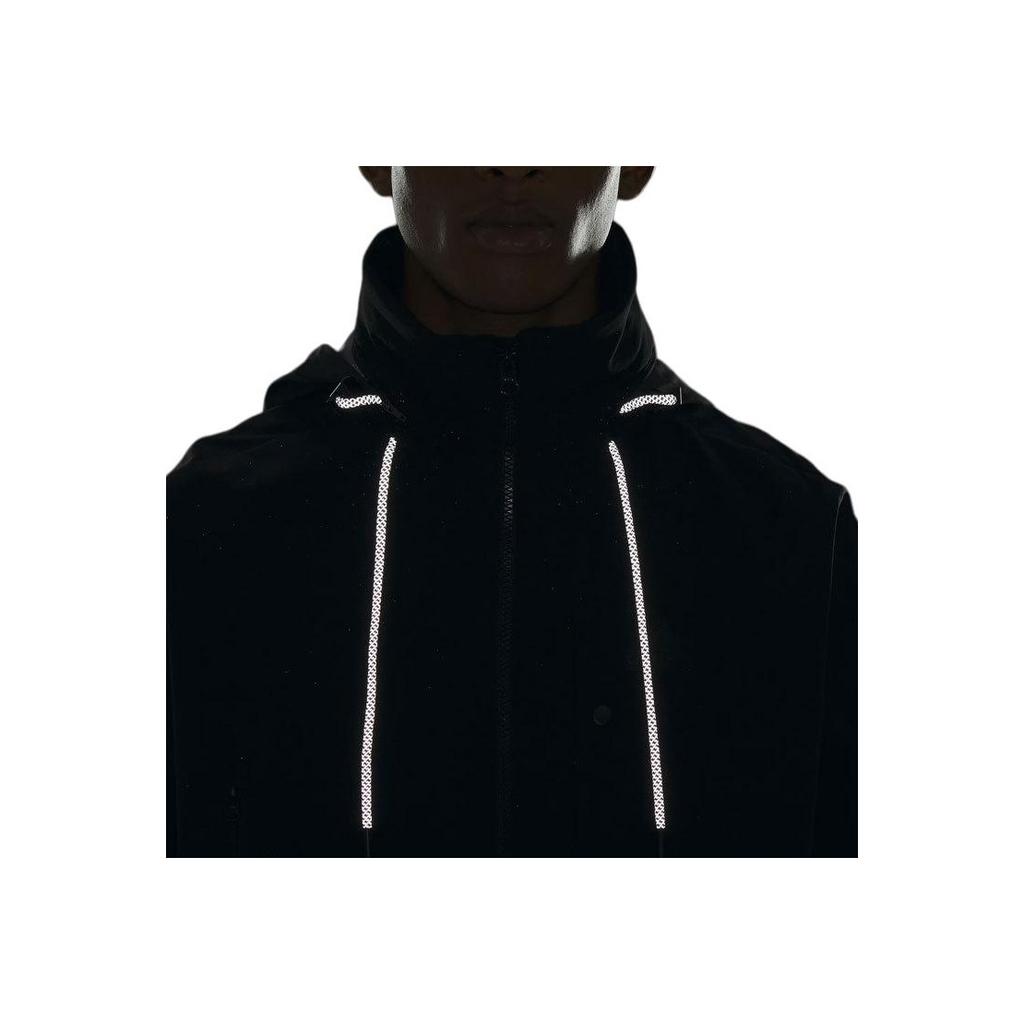 adidas Future Style Jacket Reflective Stripes Color Block Sports Casual Hooded Jacket Men Jacket Black IM9059