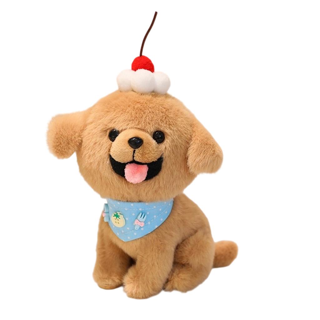 Cute Pet Doll Cartoon Small Dress Up Scarf  Plush Toy Gift