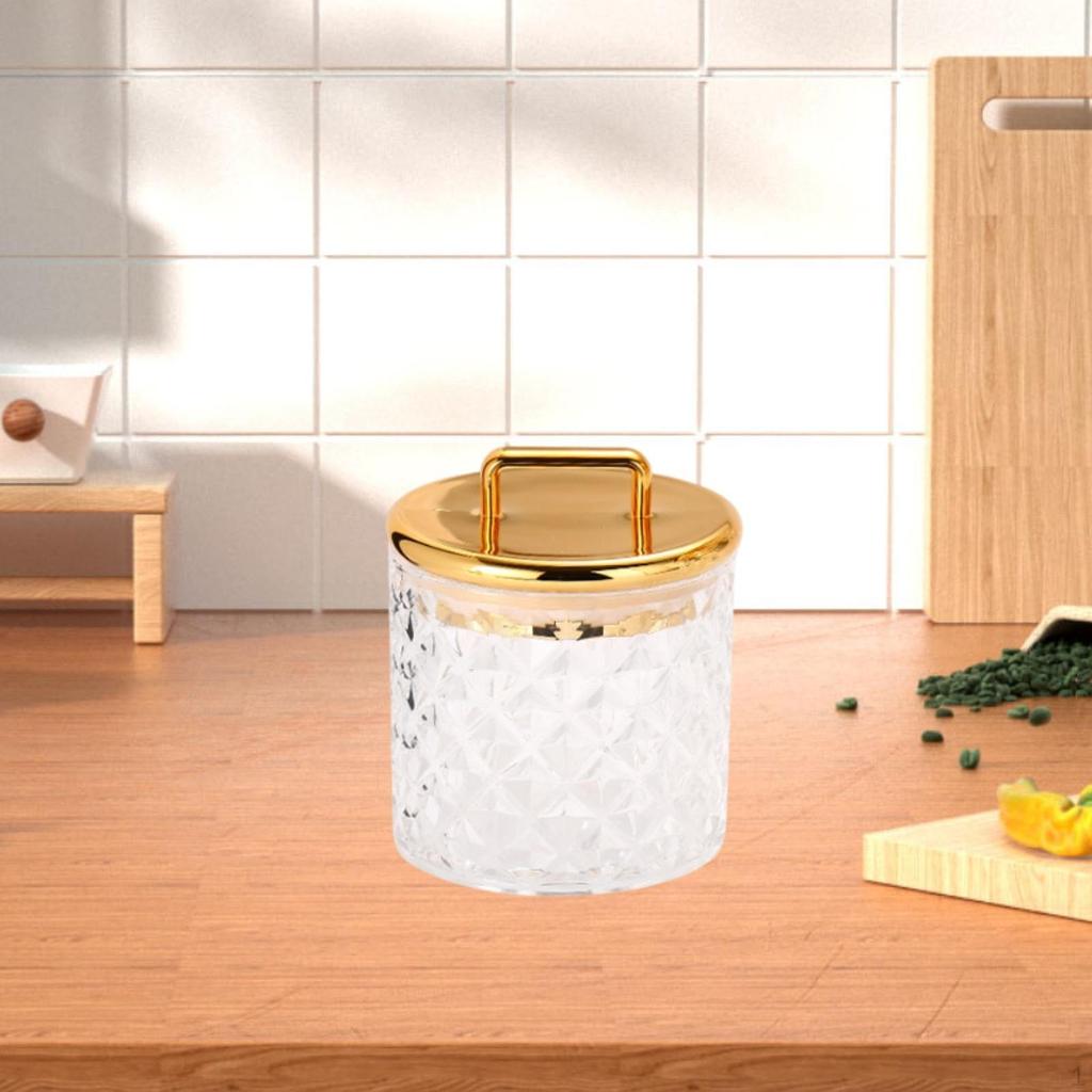 Acrylic with Airtight Tight Lid, Apothecary Bocycarche Kitchen Decorative Storage Food
