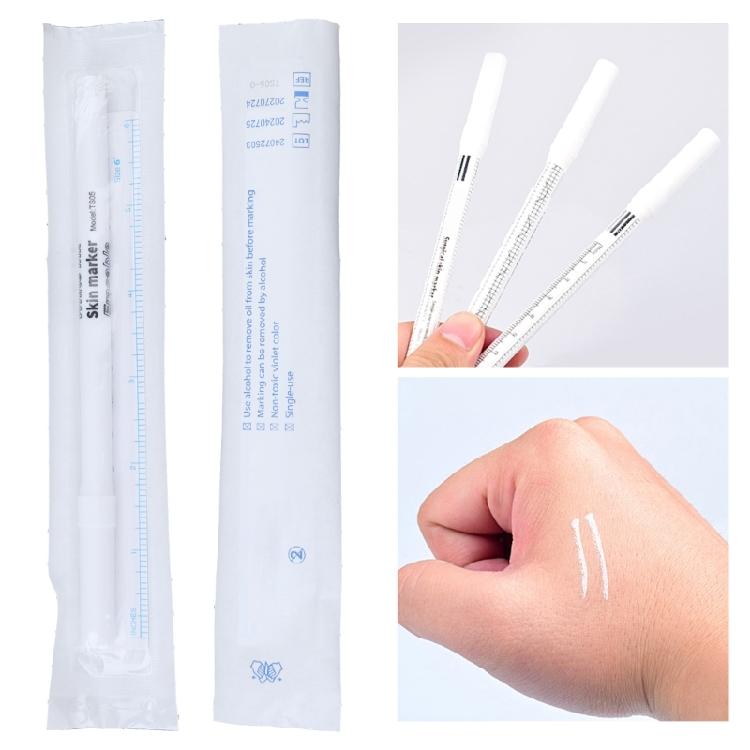 10x Kožní fix Chirurgický fix na kůži Fix na obočí Nástroj Polohovací pero