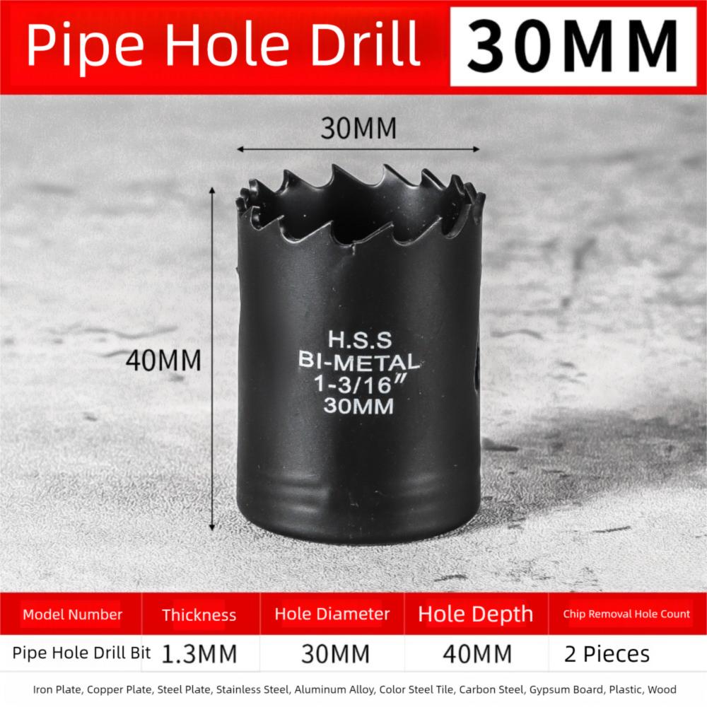 22-32mm Bi-Metal Hole Saws Bit with Water Pressure Without Stopping Water Pressure Hole Opener Pipe Hole Drill