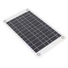 Solar Panel 12V 8.5W Monocrystalline Silicon Semi Flexible with Clip Solar Battery Charger for Outdoor