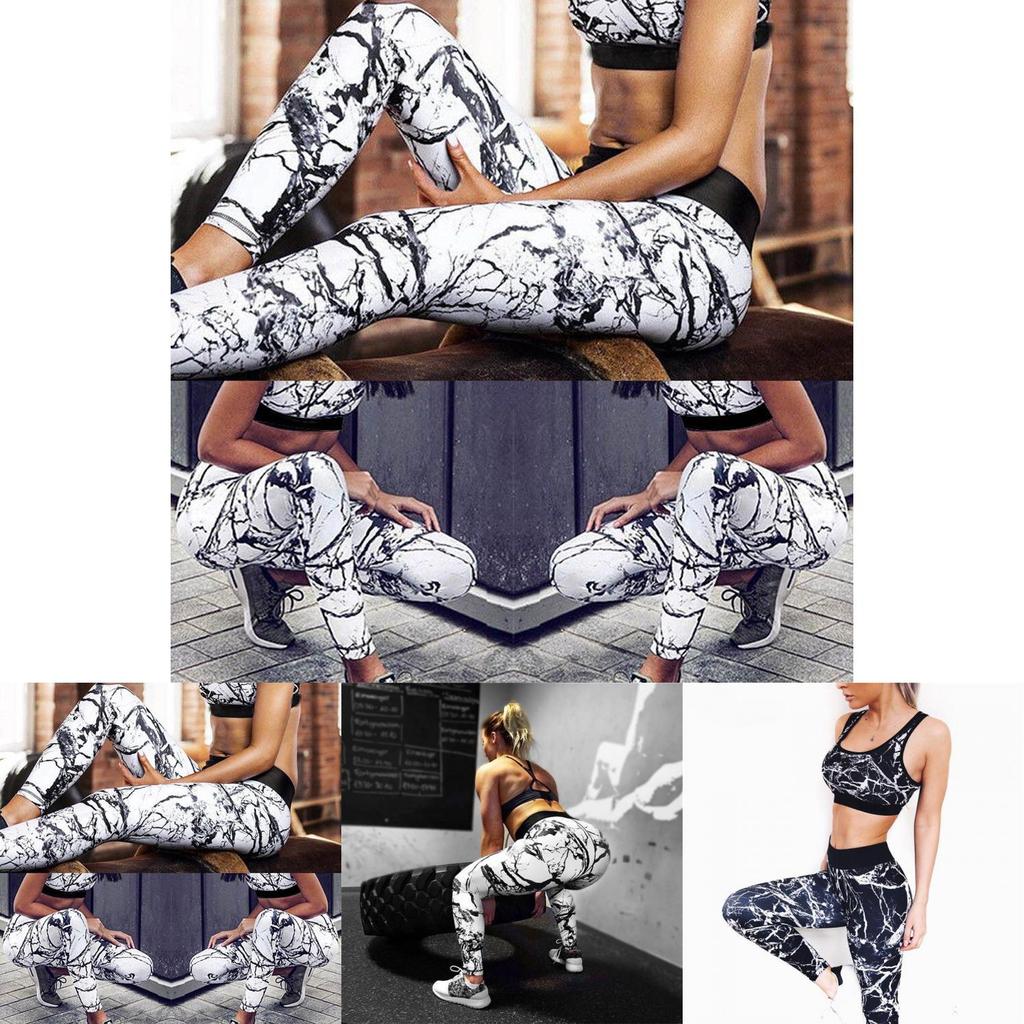 Women Yoga Workout Gym Print Sports Pants Running Leggings With Premium Quality Fabric And Timeless Design For Ultimate Comfort