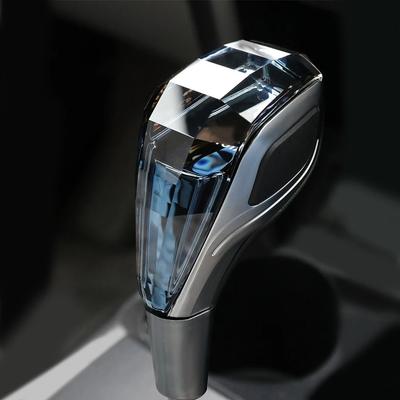 Car Crystal Universal Modified Gear Shift Knob Lever Handball Multicolor LED Light for Toyota for Hyundai for Mazda for VW Etc