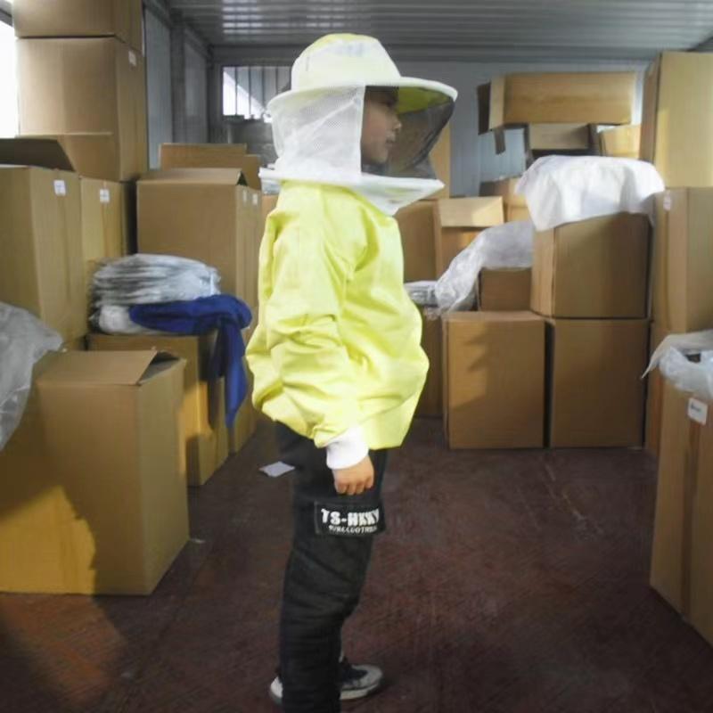 Children Anti-bee Suit Beekeeping Tools Kid Beekeeping Clothing Breathable Suit for Kids Beekeeping Practice