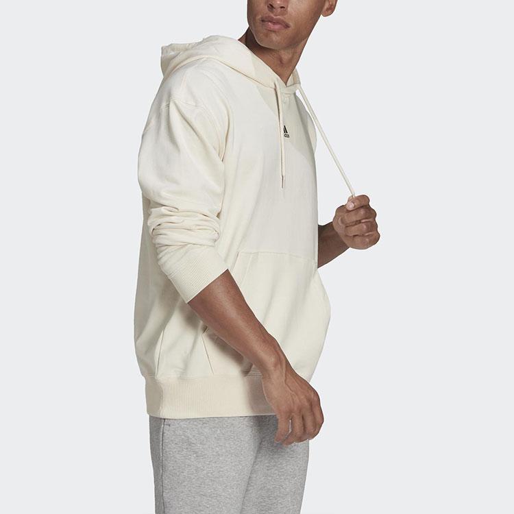 Adidas Lehká Prodyšná Mikina s Kapucí Pře Pulovr Dlouhý Rukáv Pánské Topy Off-White HE4353