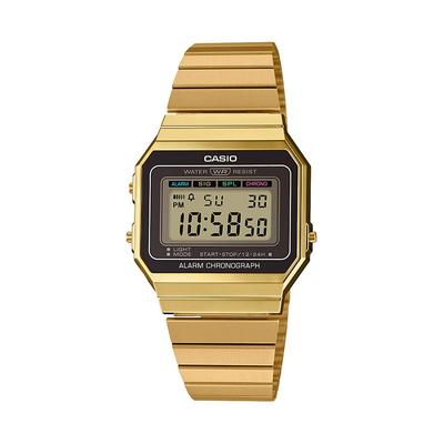 Casio Digital Fashion Quartz Ladies Youth X X A700WG-9A, White, 37.4 35.5 6mm, Casual.