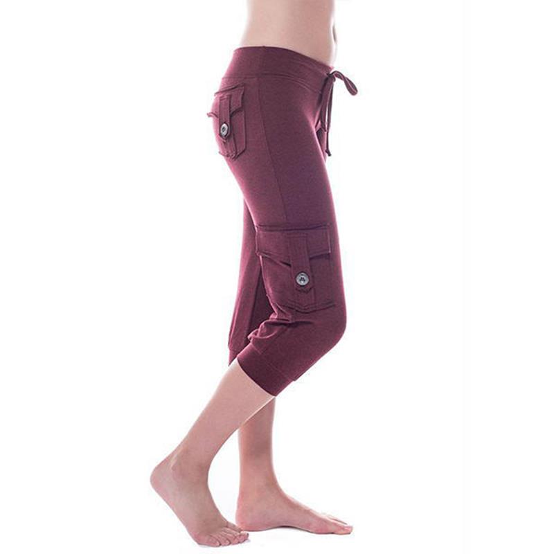 Simple Outdoor Wear Bottom Women Clothing Yoga Pant Short Pants Accessories