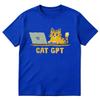 Funny Cat GPT Graphic Tshirt Unisex Women Clothing Fashion Vintage Tshirts Summer Cotton Casual Oversized Short Sleeve T Shirts