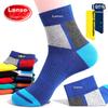 LANGSHA Pure Cotton Socks for Men, Spring And Summer Mid-Calf All-Cotton Socks, Sports Sweat-Absorbing Breathable Socks