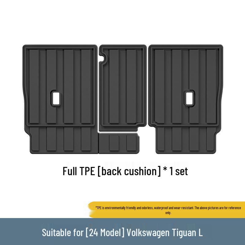 Eco-Friendly TPE Floor and Trunk Mats for 2024 Volkswagen Tiguan L/L Pro