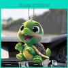 Adorable Cartoon Acrylic Turtle Pendant For Car Interior Decoration With Colorful Design