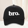 BroLetter Print Baseball Cap Spring Autumn Outdoor Adjustable Casual Hats Sunscreen Hat