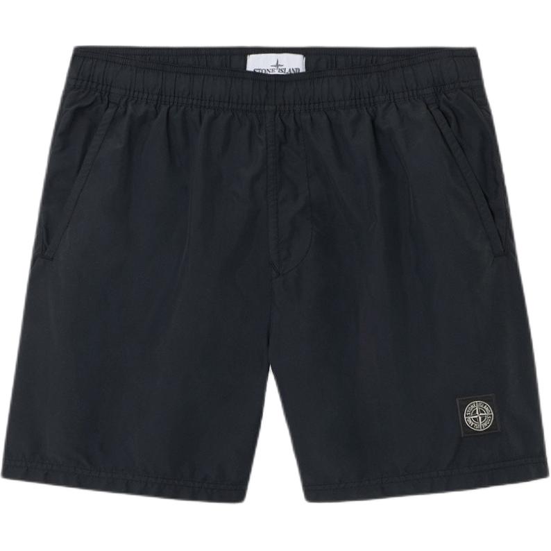 Stone Island Solid Color Elastic Swim Shorts Men swimwear K1S15B100B-09S0046-V0029 M