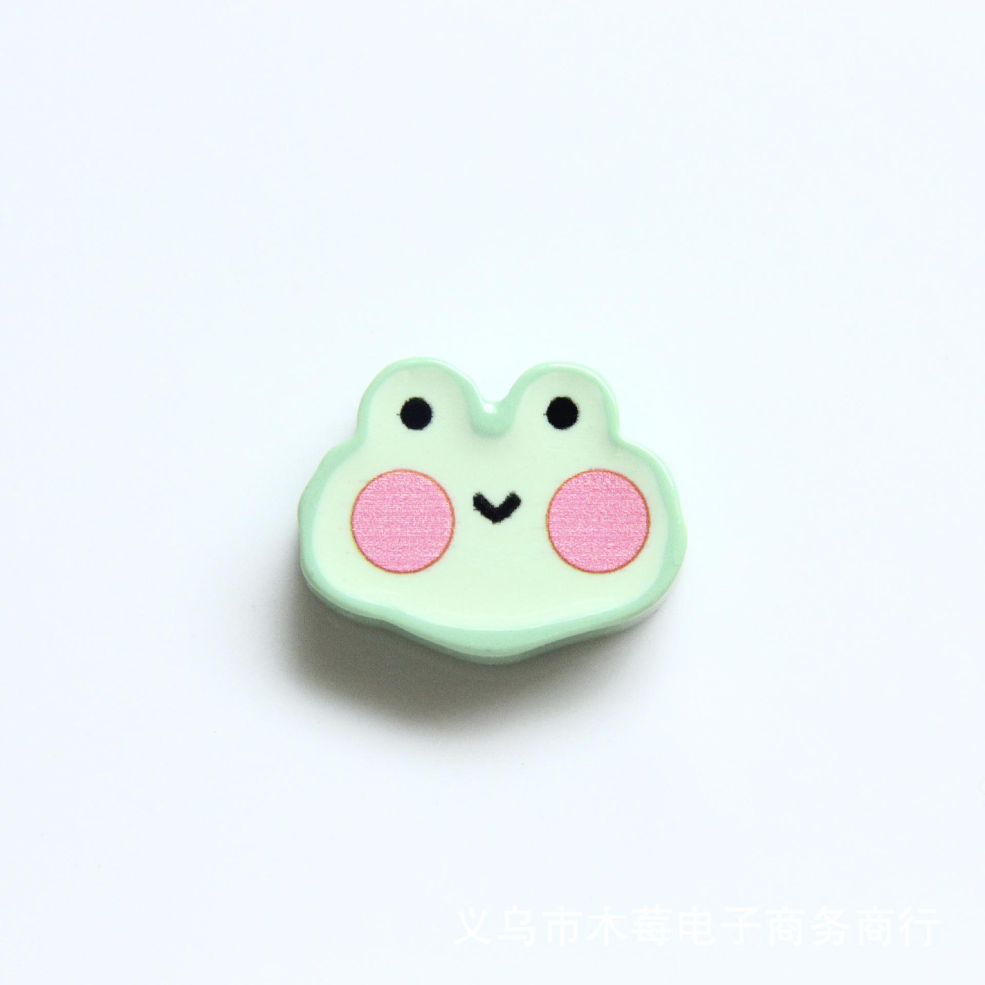 Cartoon Animal Resin Stickers: Cute Crocs Charms & Accessories for Children