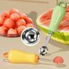 Stainless Steel Fruit Ball Spoon Non-Stick Fruit Scoop Ice Cream Digger  Kitchen Gadgets