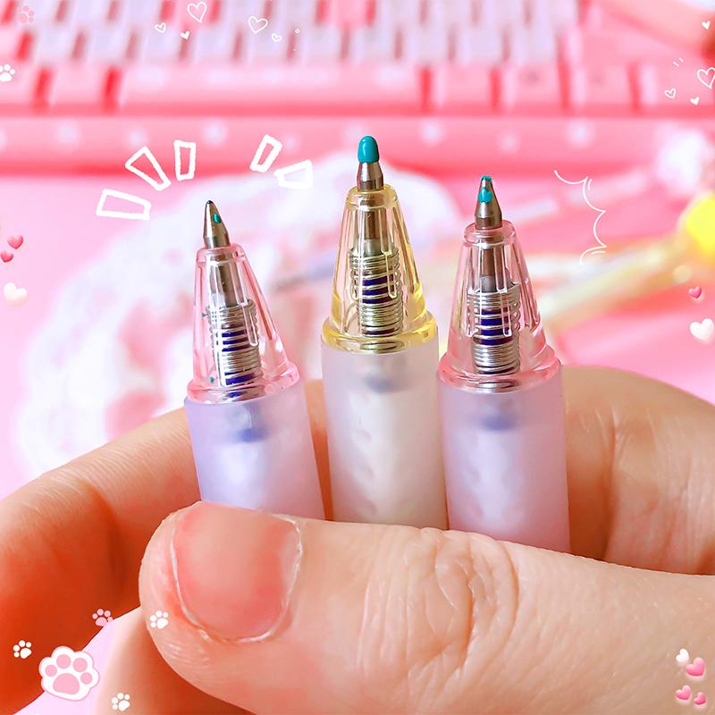 Kawaii Cartoon Cat Paw Blue Ink Erasable Gel Pen School Office Supplies Stationery Gift Students Cute Pens Pretty Aesthetic
