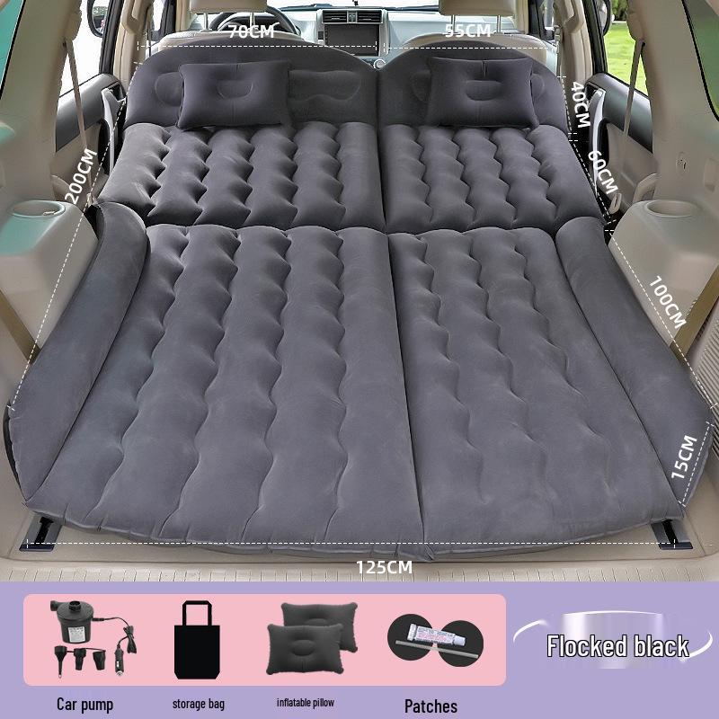 SUV Trunk Inflatable Mattress: 2-Meter Portable Folding Travel Bed
