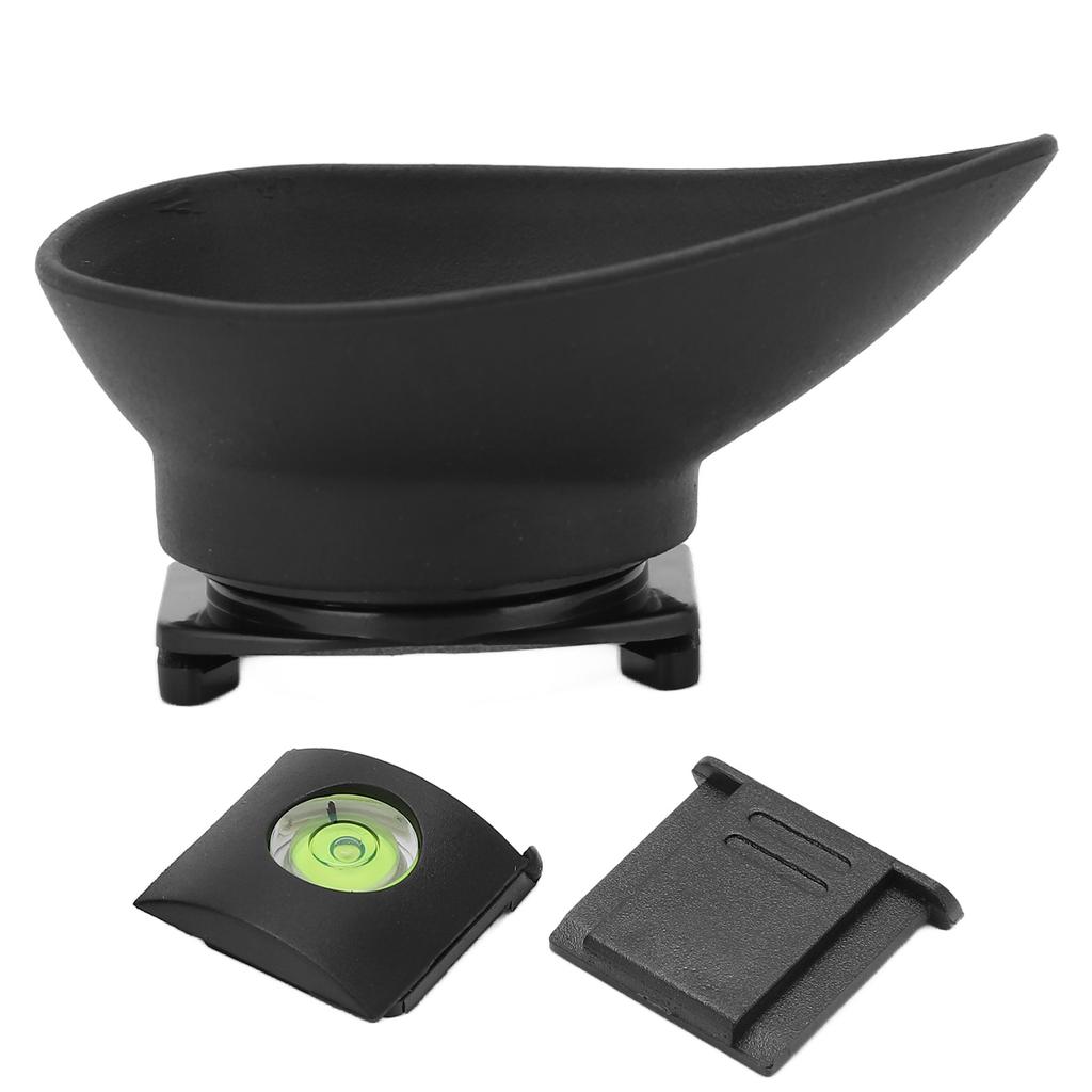 DK 19 Camera Eyecup Eyepiece Viewfinder Protector Replacement for Nikon D800 with Camera Hot Shoe Level and Cover