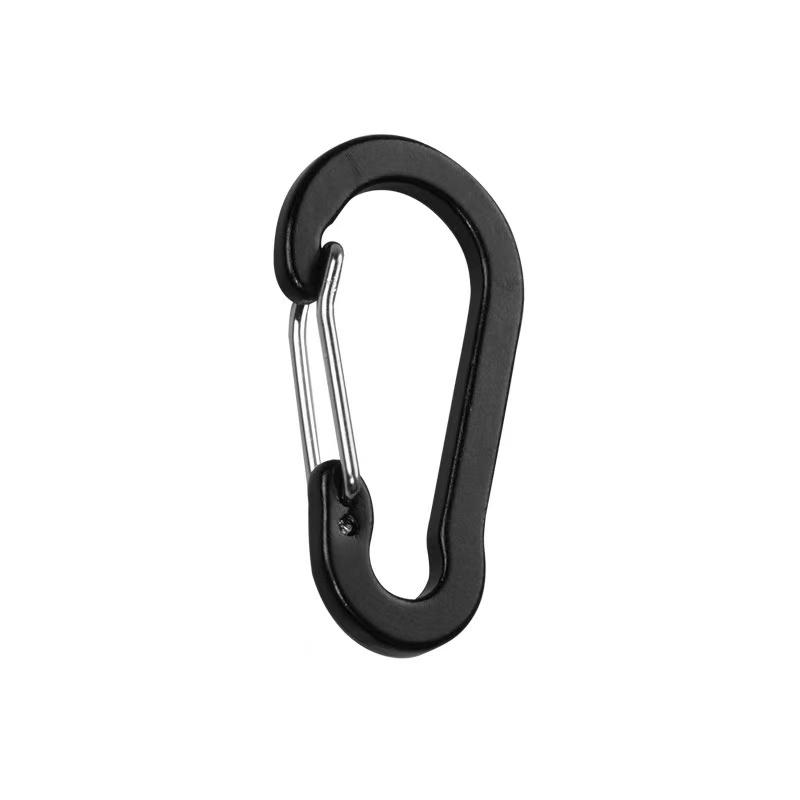 Neue Federhaken Bergsteigen Schnalle Kleine Karabiner Clips Outdoor Camping Multi Tool Angeln Klettern Zubehör Federverschluss